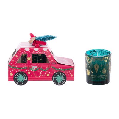 Blanc Mariclo candela profumata con confezione box regalo Christmas Car