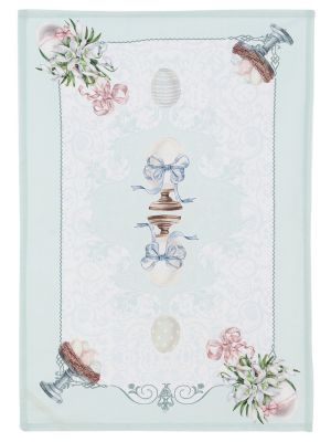 Blanc Mariclo' canovaccio pasquale serie Corelli colore verde pastello