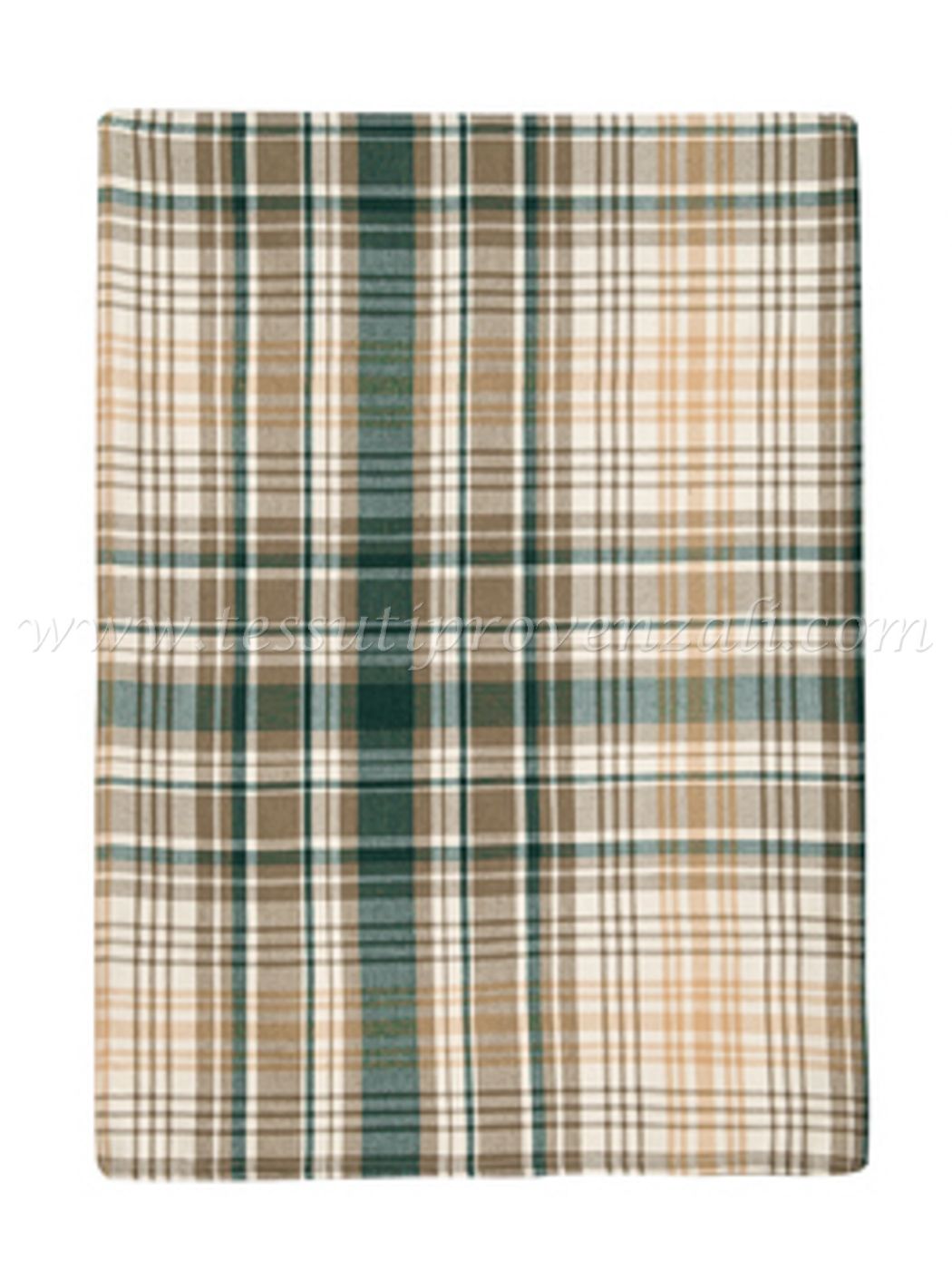Blanc Mariclo canovaccio serie Zucche di Sogno variante madras verde