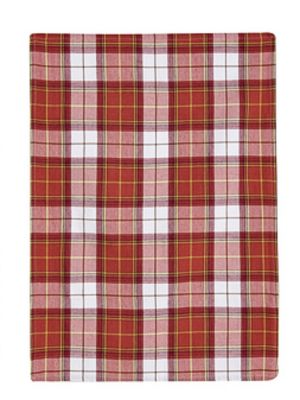 Blanc Mariclo canovaccio serie Zucche di Sogno variante tartan rosso mattone