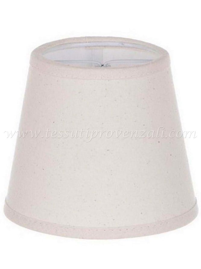 Blanc Mariclo' cappello paralume a clip diametro cm. 12 colore avorio