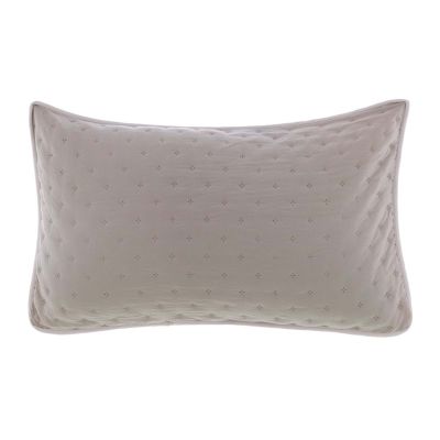 Blanc Mariclo coppia copri guanciali serie Bicolore reversibile tortora / beige