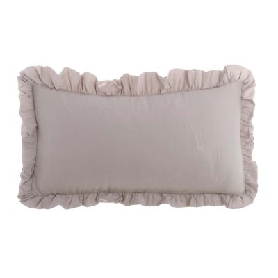 Blanc Mariclo coppia copriguanciali con gala serie Acquarello colore naturale