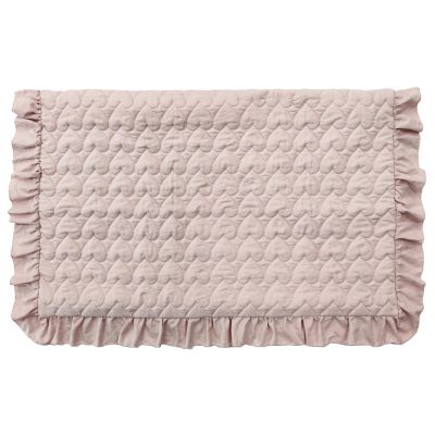 Blanc Mariclo coppia copriguanciali serie Cuore di Zucchero colore rosa