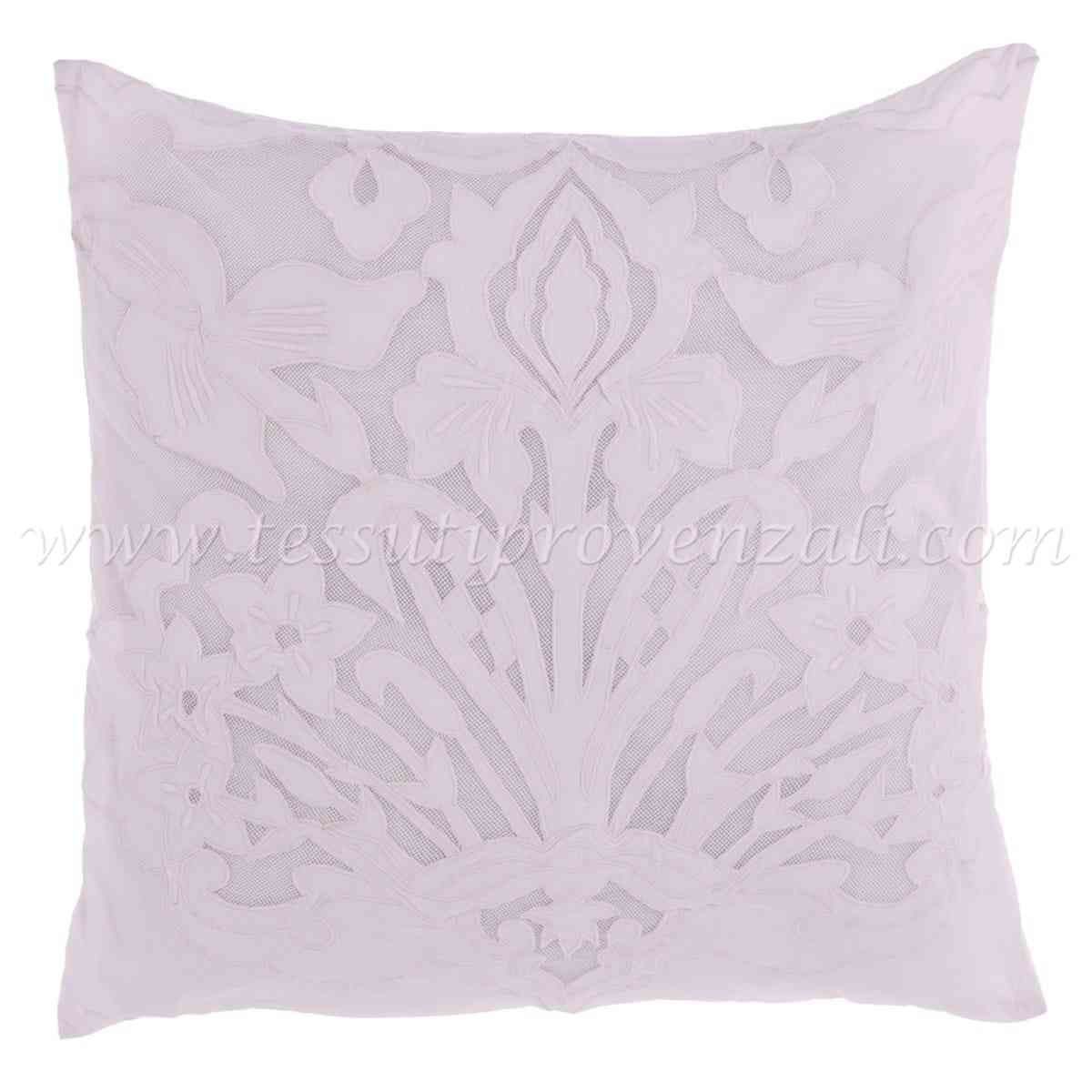 Blanc Mariclo copricuscino in pizzo serie Romantic Soul colore rosa