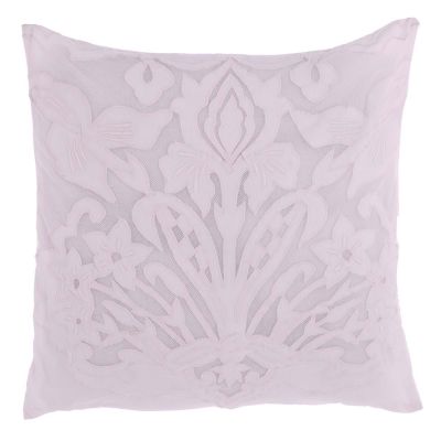 Blanc Mariclo copricuscino in pizzo serie Romantic Soul colore rosa