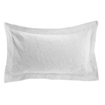 Blanc Mariclo copriguanciale jacquard serie Elizabeth colore bianco