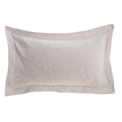 Blanc Mariclo copriguanciale jacquard serie Elizabeth colore tortora