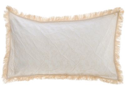 Blanc Mariclo copriguanciale jacquard serie Margaret colore avorio