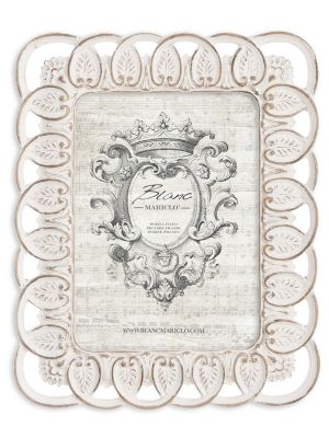 Blanc Mariclo cornice portafoto serie Sentimento shabby chic cm.20x25 h.