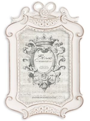 Blanc Mariclo cornice portafoto serie Sentimento shabby chic cm.14x21,5 h.