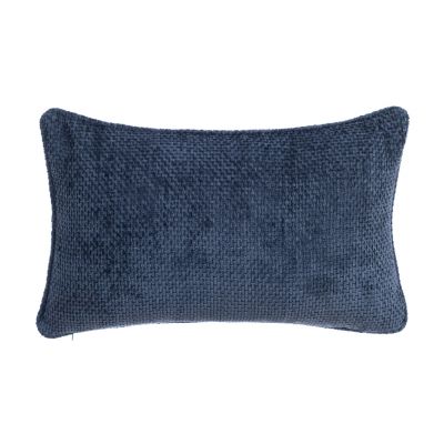 Blanc Mariclo cuscino in velluto serie Morbido Sonno cm.30x50 colore blu