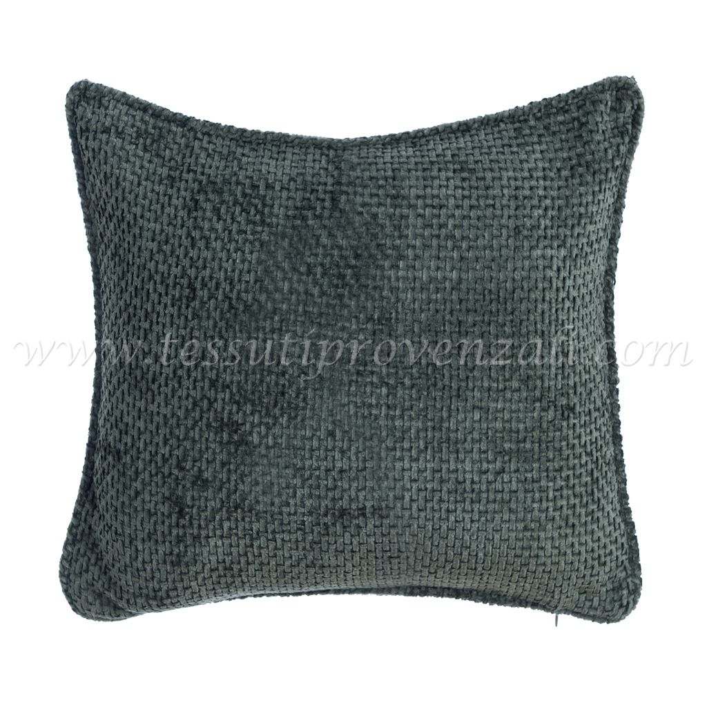 Blanc Mariclo cuscino in velluto serie Morbido Sonno cm.45x45 colore verde bosco