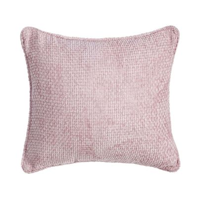 Blanc Mariclo cuscino in velluto serie Morbido Sonno cm.45x45 colore rosa