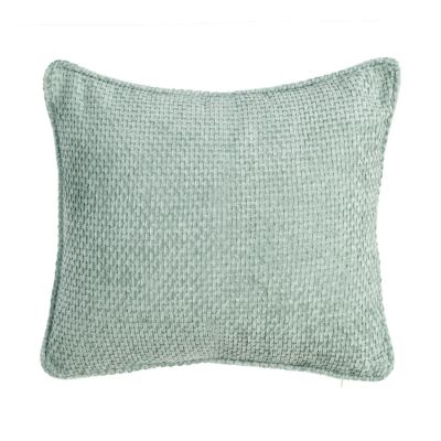 Blanc Mariclo cuscino in velluto serie Morbido Sonno cm.45x45 colore verde pastello