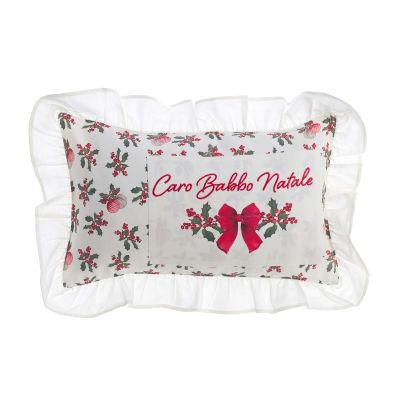 Blanc Mariclo cuscino per la lettera a Babbo Natale cm. 50x30