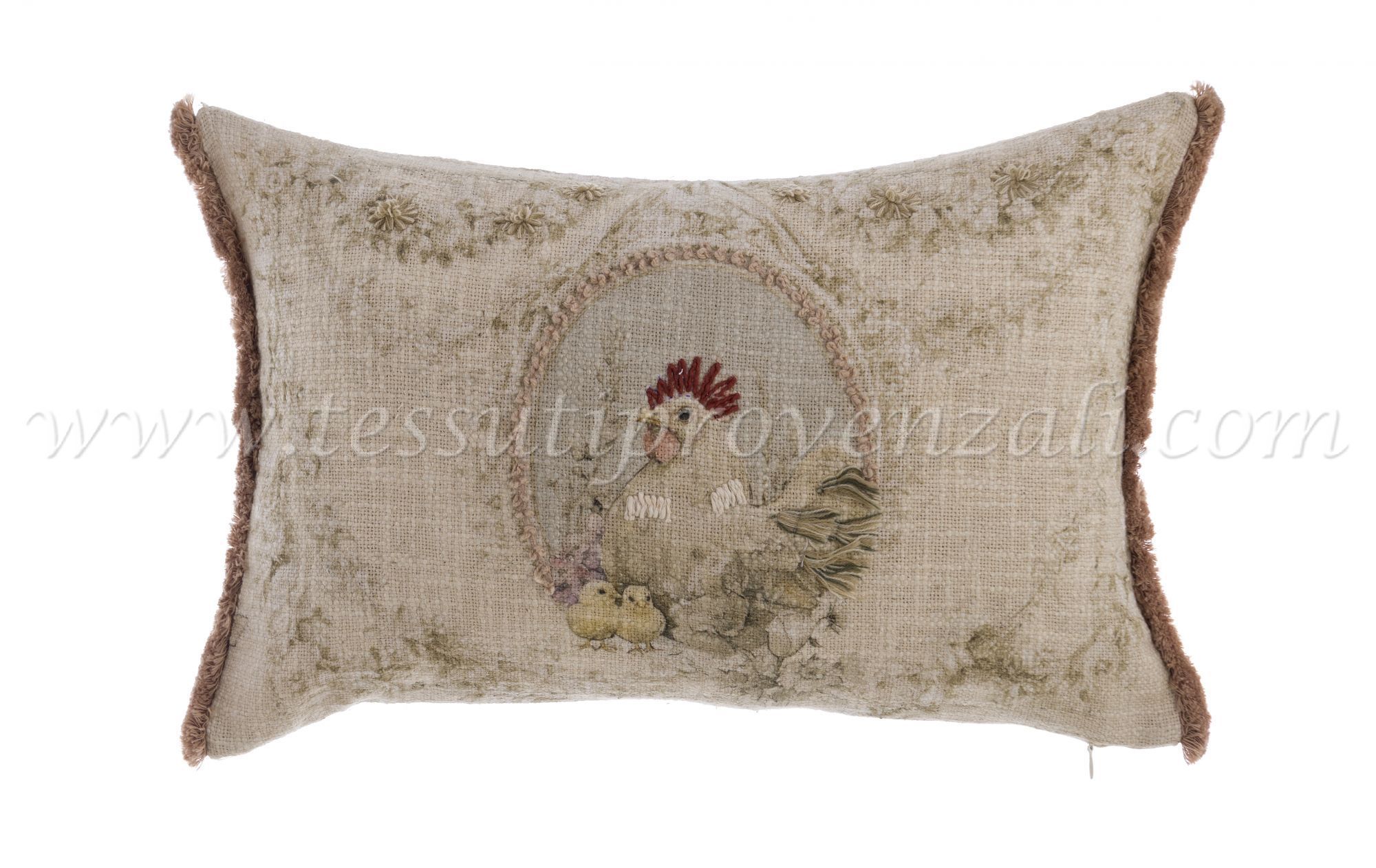 Blanc Mariclo cuscino serie Coco cm.30x45
