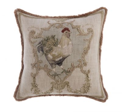 Blanc Mariclo cuscino serie Coco cm.40x40