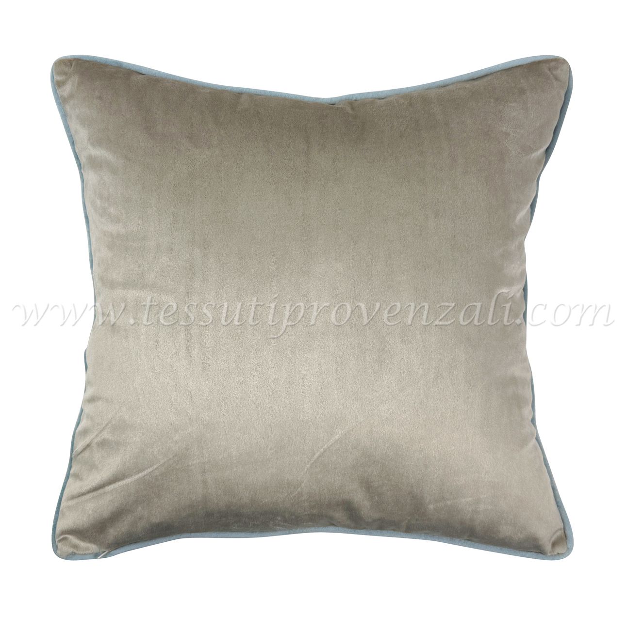 Blanc Mariclo cuscino serie Velluto Soffice cm.45x45 colore beige