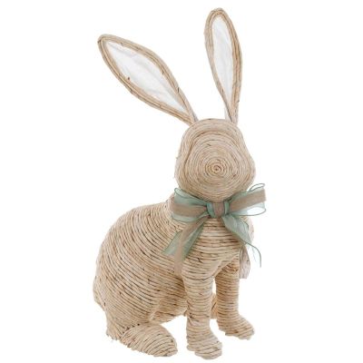 Blanc Mariclo decoro coniglio in fibra di mais serie Pomona h. 28 cm