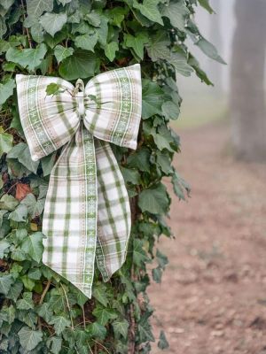 Blanc Mariclo fiocco imbottito da appendere serie Foresta Nobile cm.30x50 h.