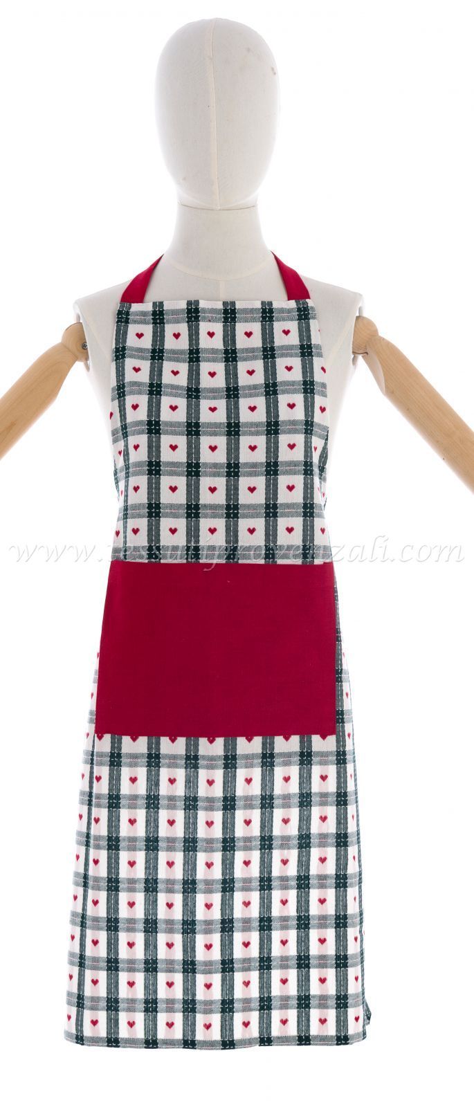 Blanc Mariclo grembiule da cucina serie Cuori Incantati