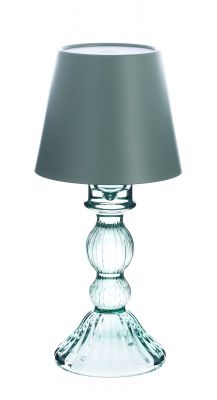 Blanc Mariclo lampada led da tavolo Aurora Collection altezza cm.24 colore verde pastello