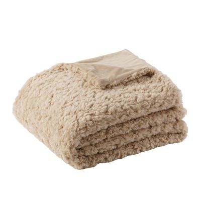 Blanc Mariclo plaid ecopelliccia Luxury 700 gsm 140x170 cm
