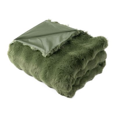 Blanc Mariclo plaid ecopelliccia Luxury 730 gsm 140x170 cm