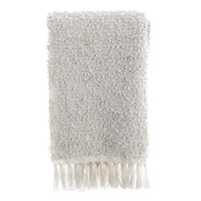 Blanc Mariclo plaid serie Natural Soul colore panna cm. 125 x 150