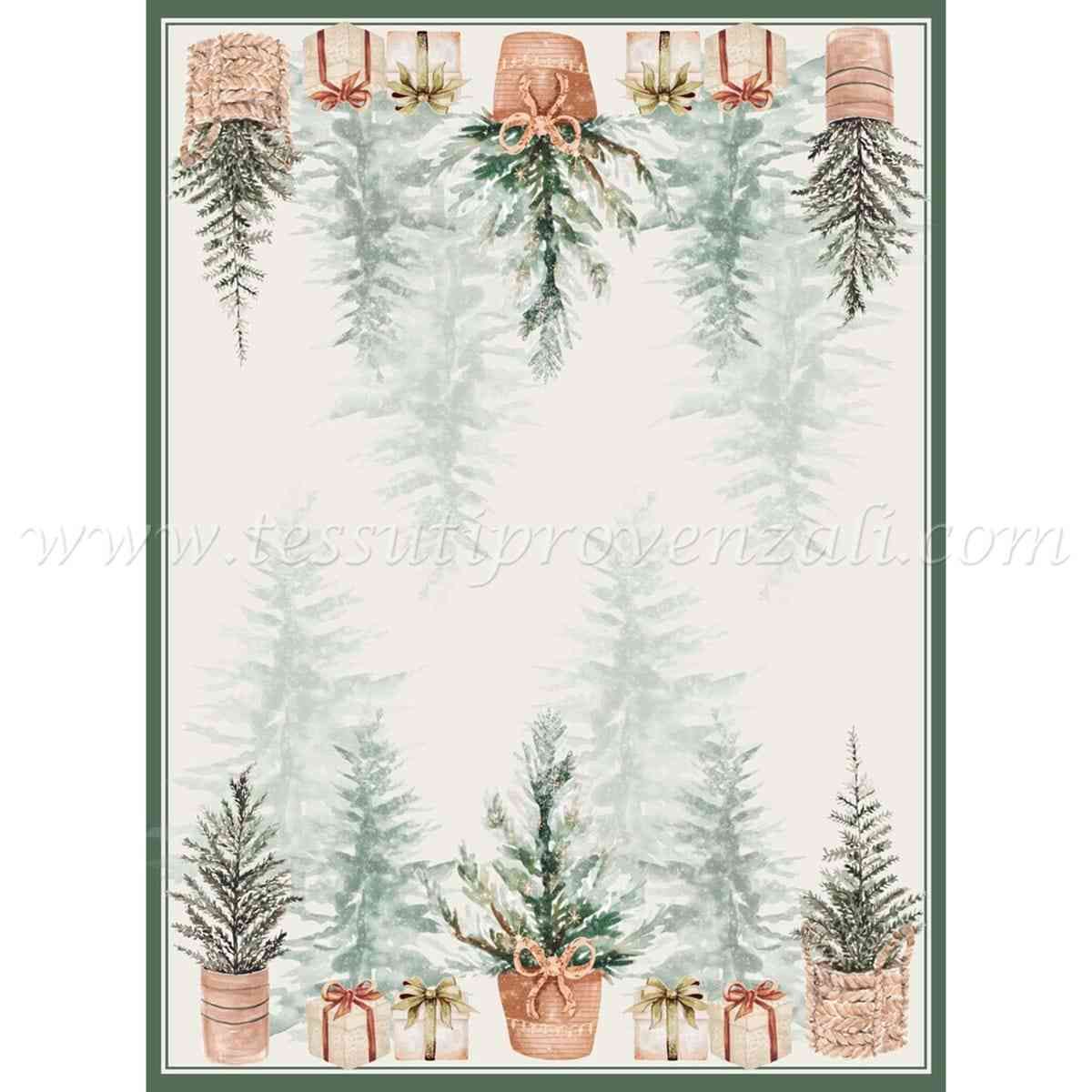 Blanc Mariclo plaid serie Winter Wonderland cm. 160 x 220