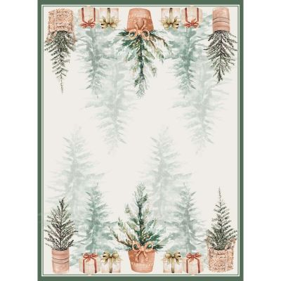Blanc Mariclo plaid serie Winter Wonderland cm. 160 x 220