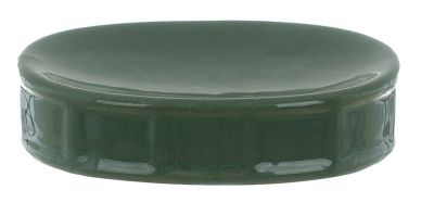 Blanc Mariclo' porta saponetta in ceramica serie Gaby colore verde