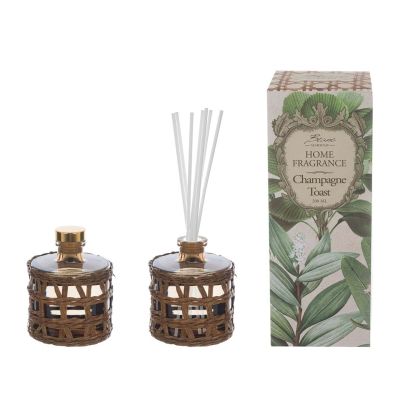 Blanc Mariclo profumo per ambienti con bastoncini 200 ml serie Selva Barocca profumazione Champagne