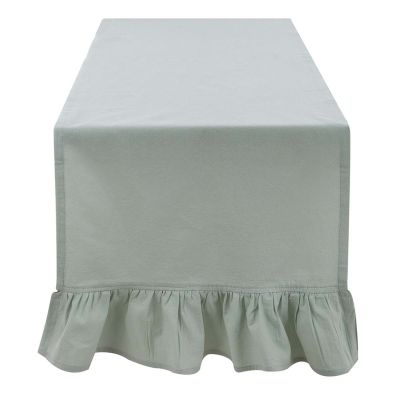 Blanc Mariclo runner serie Frill colore verde chiaro