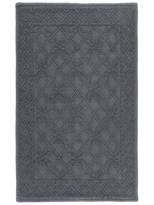 Blanc Mariclo tappeto jacquard serie Natural Attitude cm.45x75 colore antracite