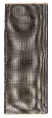 Blanc Mariclo tappeto nido d'ape serie Waffle cm.55x150 colore grigio e avorio