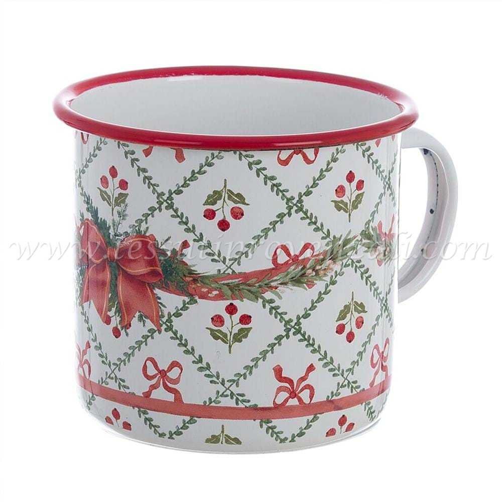Blanc Mariclo tazza mug in latta serie Favola di Natale