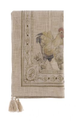 Blanc Mariclo telo copritutto/copritavolo con nappe serie Coco cm.150x200