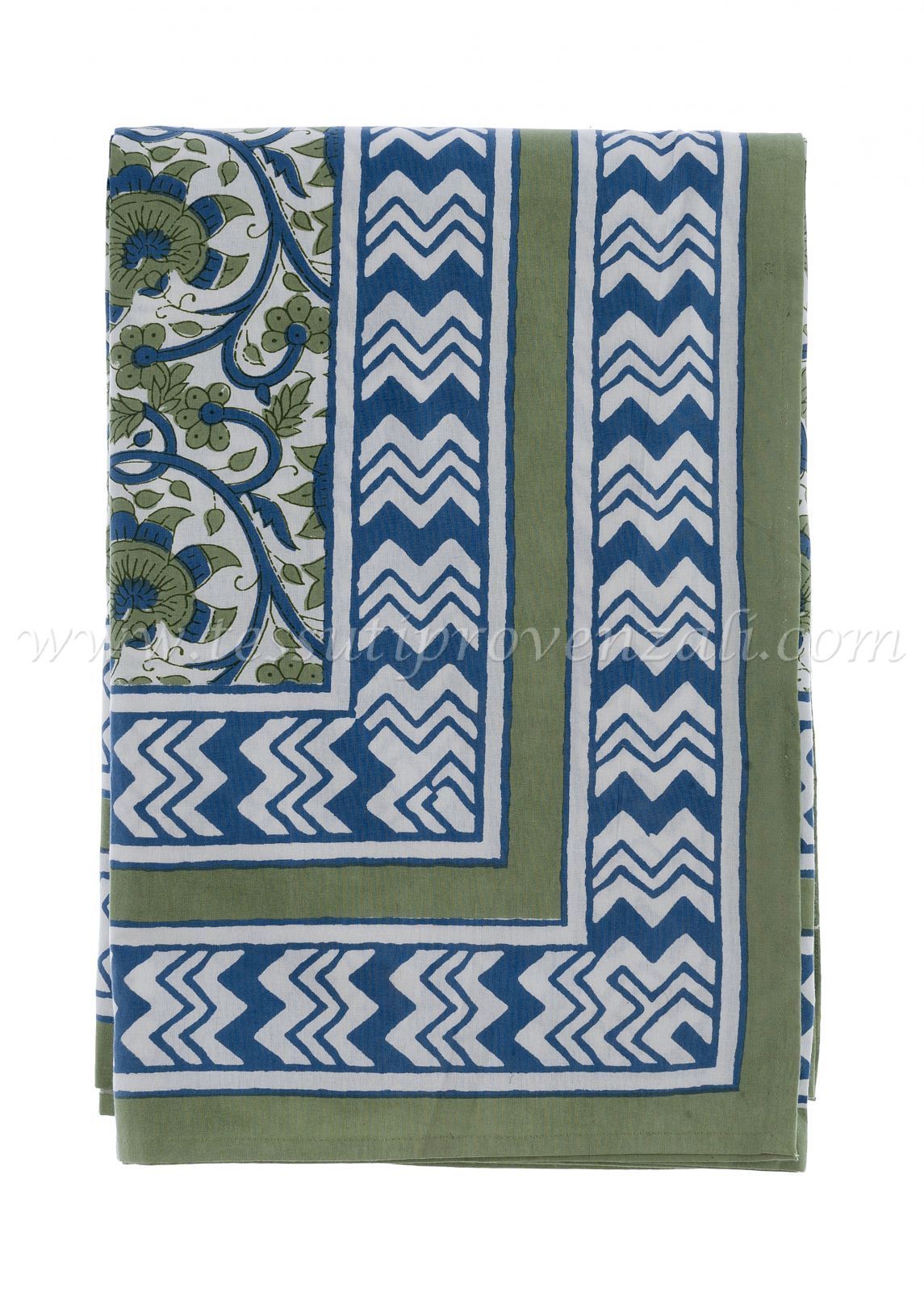 Blanc Mariclo telo copritutto serie Fiori di Jaipur cm.250x260