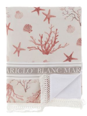 Blanc Mariclo telo mare serie Maldive cm.85x180