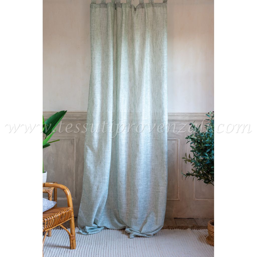 Blanc Mariclo tenda serie Natural Basic colore verde cm. 140x290 h.