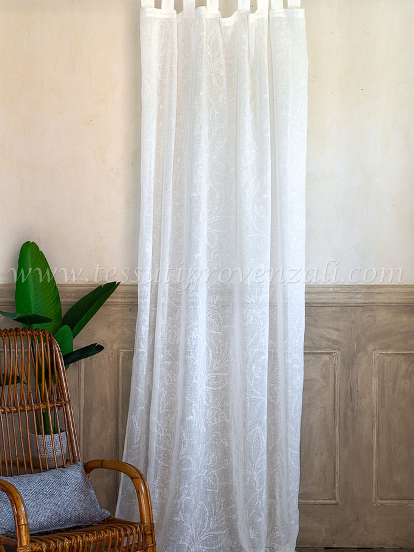 Blanc Mariclo tenda serie Natural View colore bianco cm. 145x290 h.