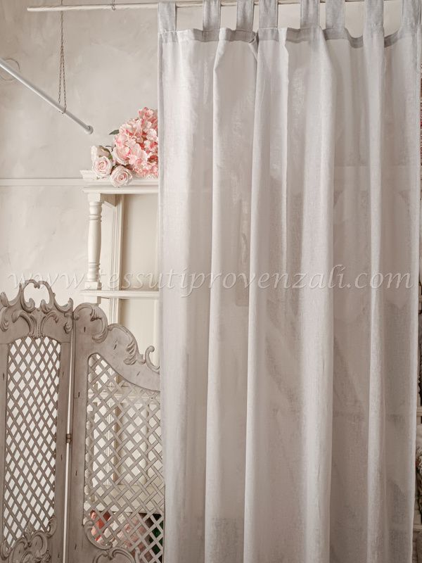Blanc Mariclo tendone in misto lino serie Birkin grigio chiaro