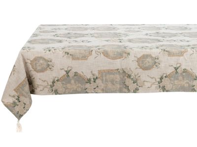 Blanc Mariclo tovaglia/copritutto serie Blooming Poetry cm.150x200