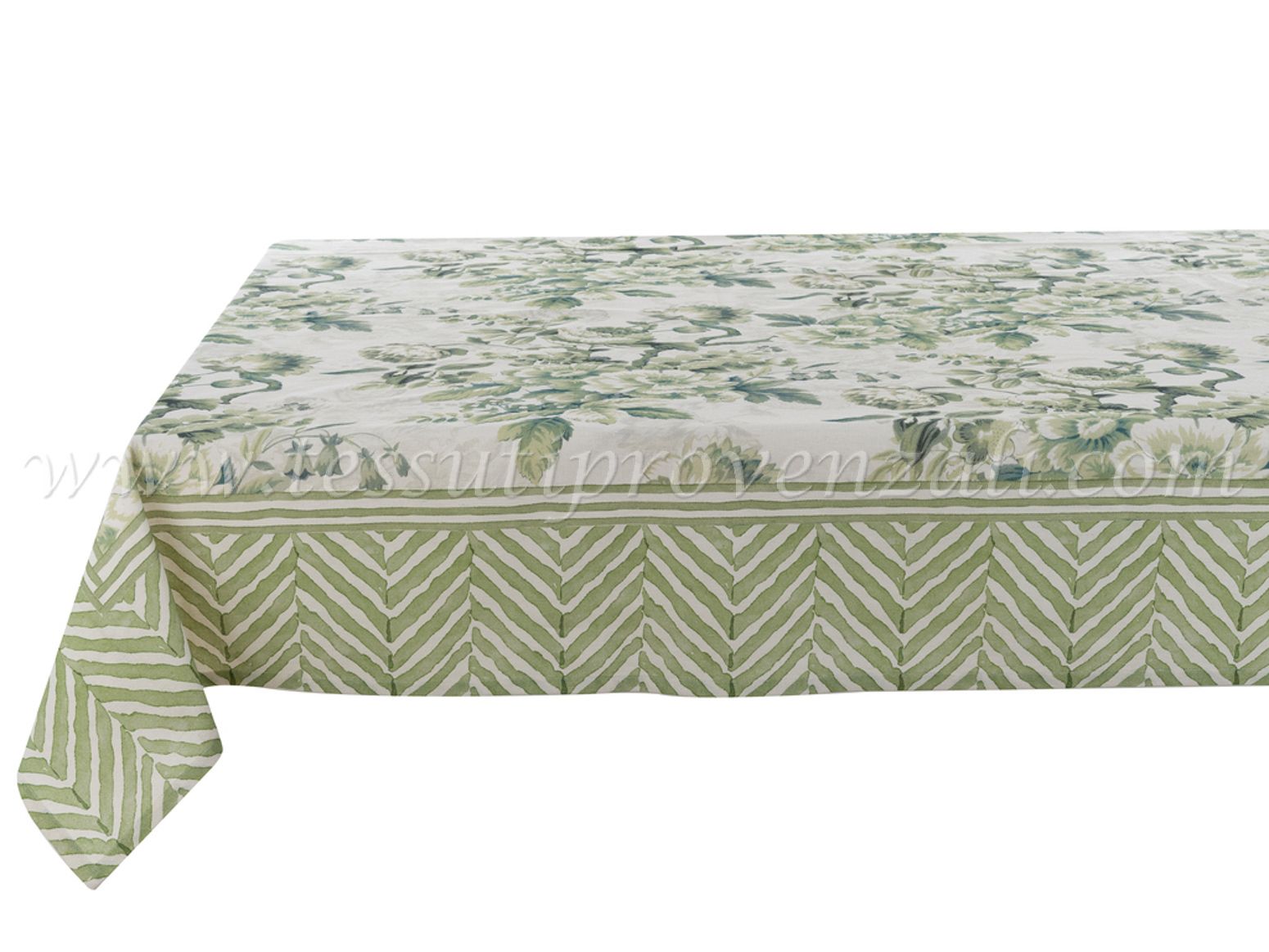 Blanc Mariclo tovaglia serie L'Erborista cm.150x180