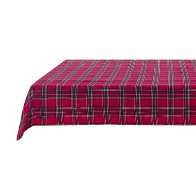 Blanc Mariclo tovaglia serie Magia Tartan cm. 150x300