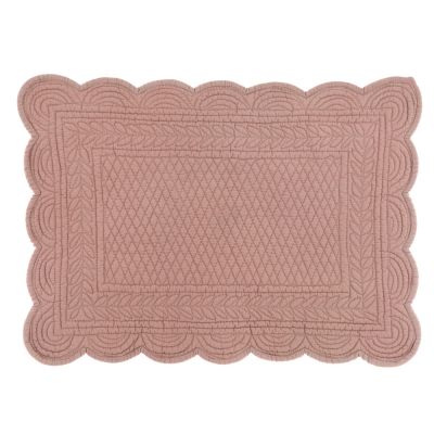 Blanc Mariclo tovaglietta americana boutis serie Carmen colore rosa cipria