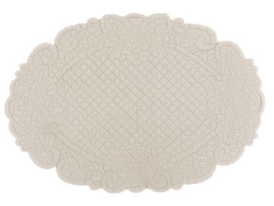 Blanc Mariclo tovaglietta boutis ovale colore naturale