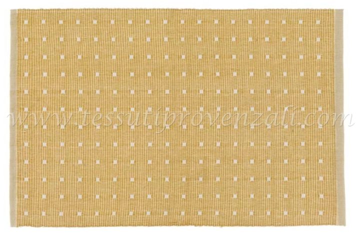 Blanc Mariclo tovaglietta in cotone serie Taormina colore giallo
